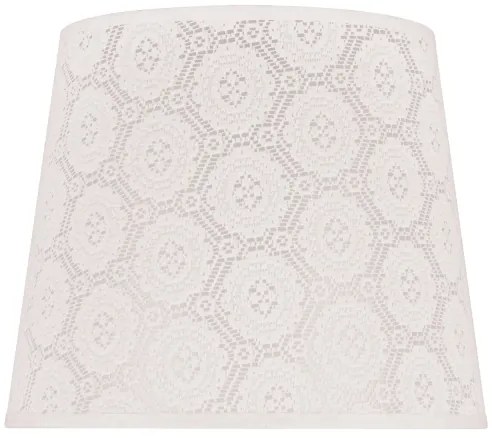 Duolla - Tienidlo k stolný lampě CLASSIC M E27 pr. 24 cm biela