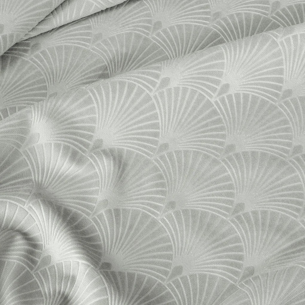 ZATEMŇOVACÍ ZÁVES NA KRÚŽKOCH JULIA 140X250 CM STRIEBORNÁ