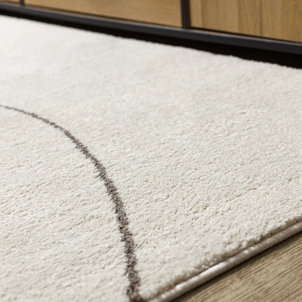 Kusový koberec Fusion 8299 cream/beige, 160x220, biela, kancelária, Dywany Łuszczów