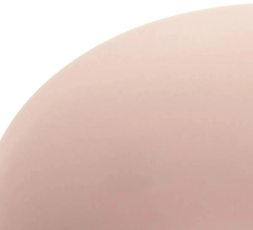 Orion Sada keramických mělkých talířů Glaze růžová27 cm, 6 ks