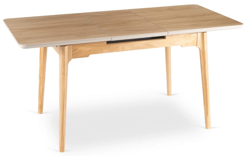 PROXIMA.store - Rozkladací jedálenský stôl Samer 120 cm FARBA: dub, FARBA NÔH: čierna