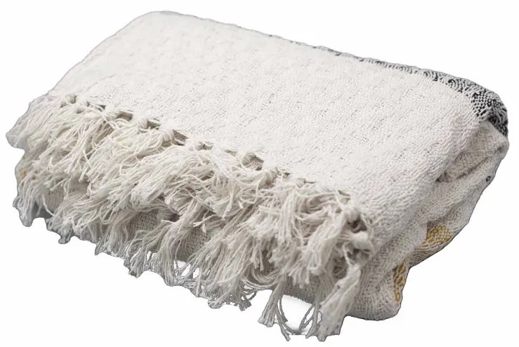 Boho Pohodlný Prehoz - 125 x 150 cm - Pokojná Mattala Sada 2 ks zvyhodnená cena