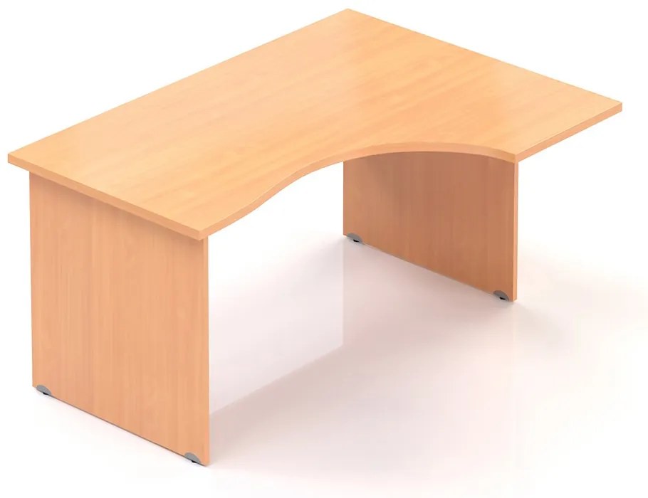 Ergonomický stôl Visio 140 x 100 cm, pravý, buk