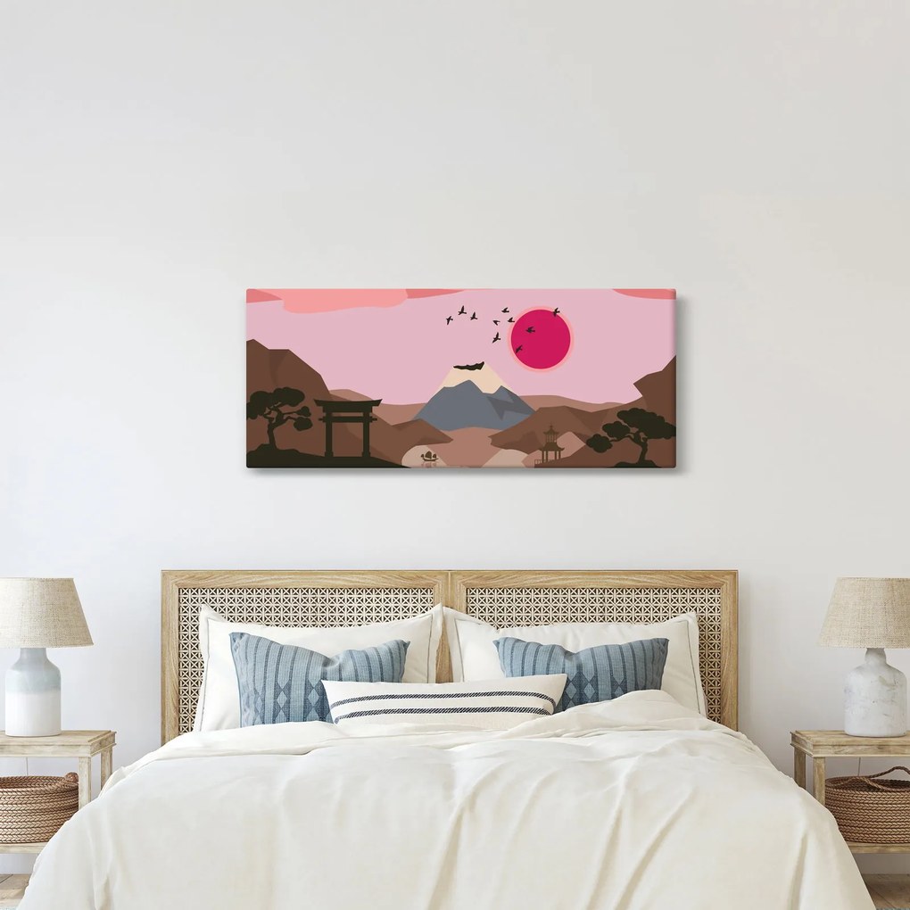Obraz - Japonsko N⁰2 (120x50 cm)