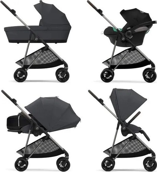 Cybex športový kočík Melio monument gray