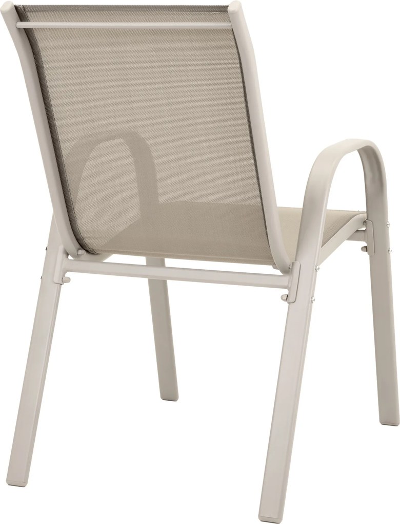 Dekorstudio Balkónový záhradný set – 2 stoličky a stolík - béžový