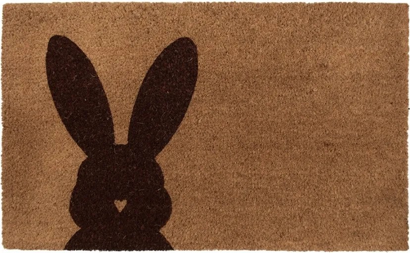 Kokosová rohožka s králikom Coconut Rabbit - 75*45*1 cm