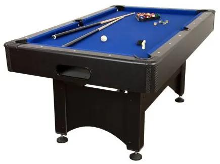 GamesPlanet® 2303 Biliardový stôl pool biliard s vybavením, 6 ft