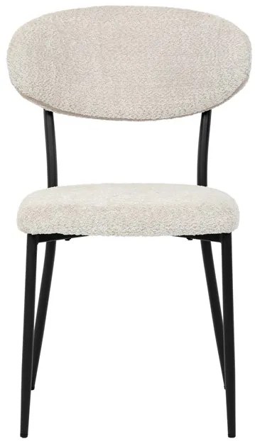 Autronic BONTEC Jedálenská stolička, béžová, látka bouclé, CT-W1021 CRM2 Farba: Šedá
