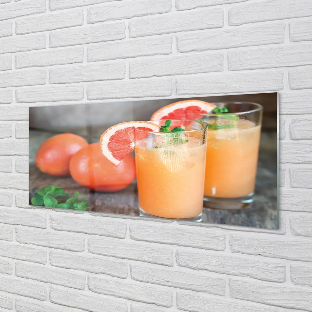 Obraz plexi Grapefruit koktail 120x60 cm