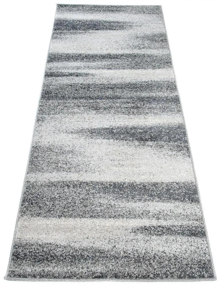 Kusový koberec Adonis sivý atyp 70x300cm