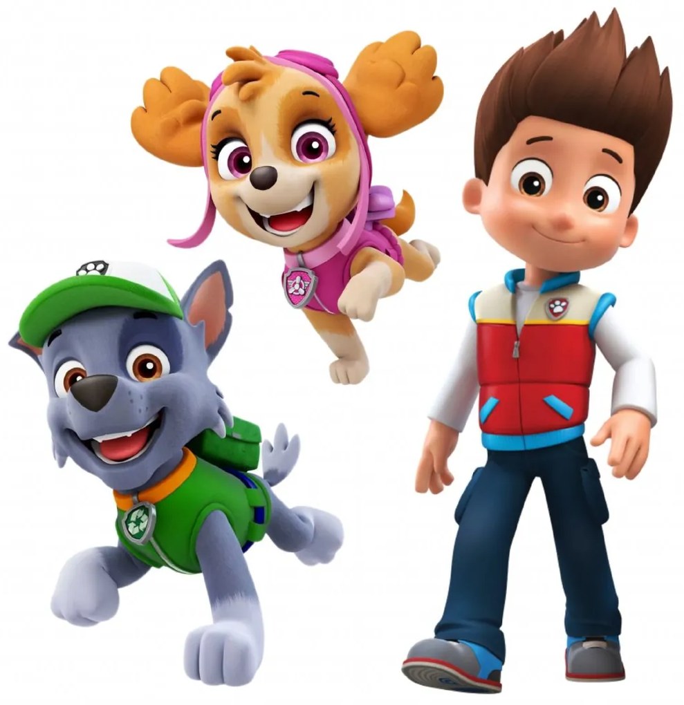Samolepka na stenu "PAW Patrol 5"