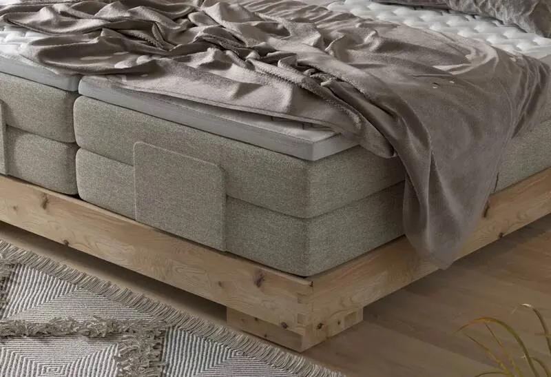 Boxspring posteľ massiv wood RAVEN