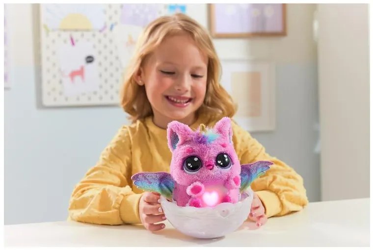 Spinmaster Hatchimals liahnuce sa interaktívne zvieratko jednorožec  (100396581)