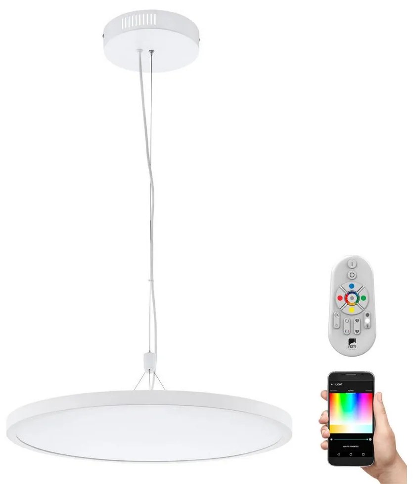 Eglo Eglo 98606 - LED RGB Stmievateľný luster na lanku CERIGNOLA-C LED/32W/230V + DO EG98606