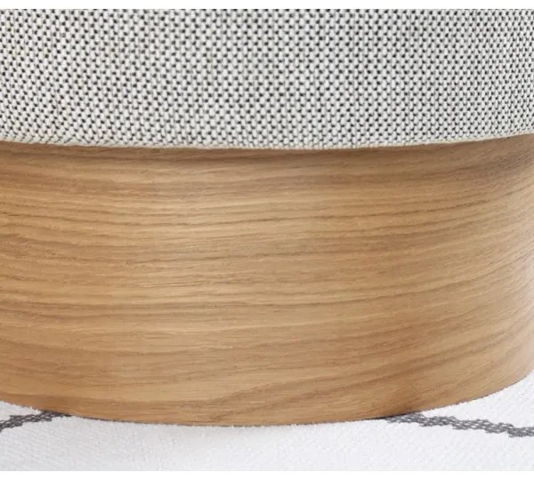 Detské kreslo RIKI 40x47 cm sivé