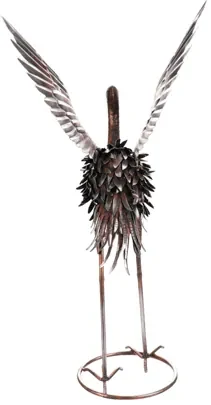 Plameniak 69 cm - kovová záhradná dekorácia