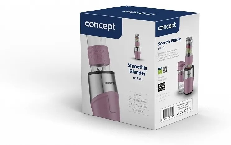 Concept SM3483 smoothie blender ROSE 500 W