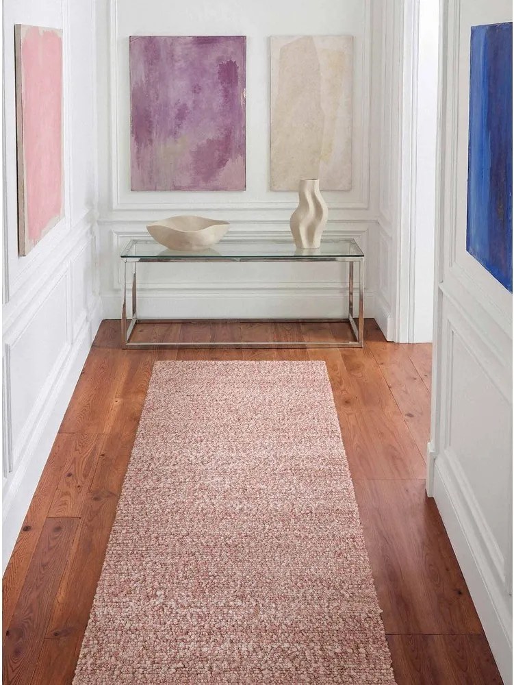 Staroružový ručne tkaný behúň z materiálu buklé 80x200 cm Notting Hill Portobello – Ted Baker