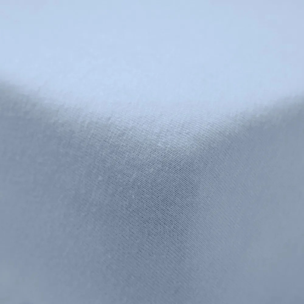 Svetlomodrá napínacia flanelová plachta 90x190 cm Brushed – Catherine Lansfield