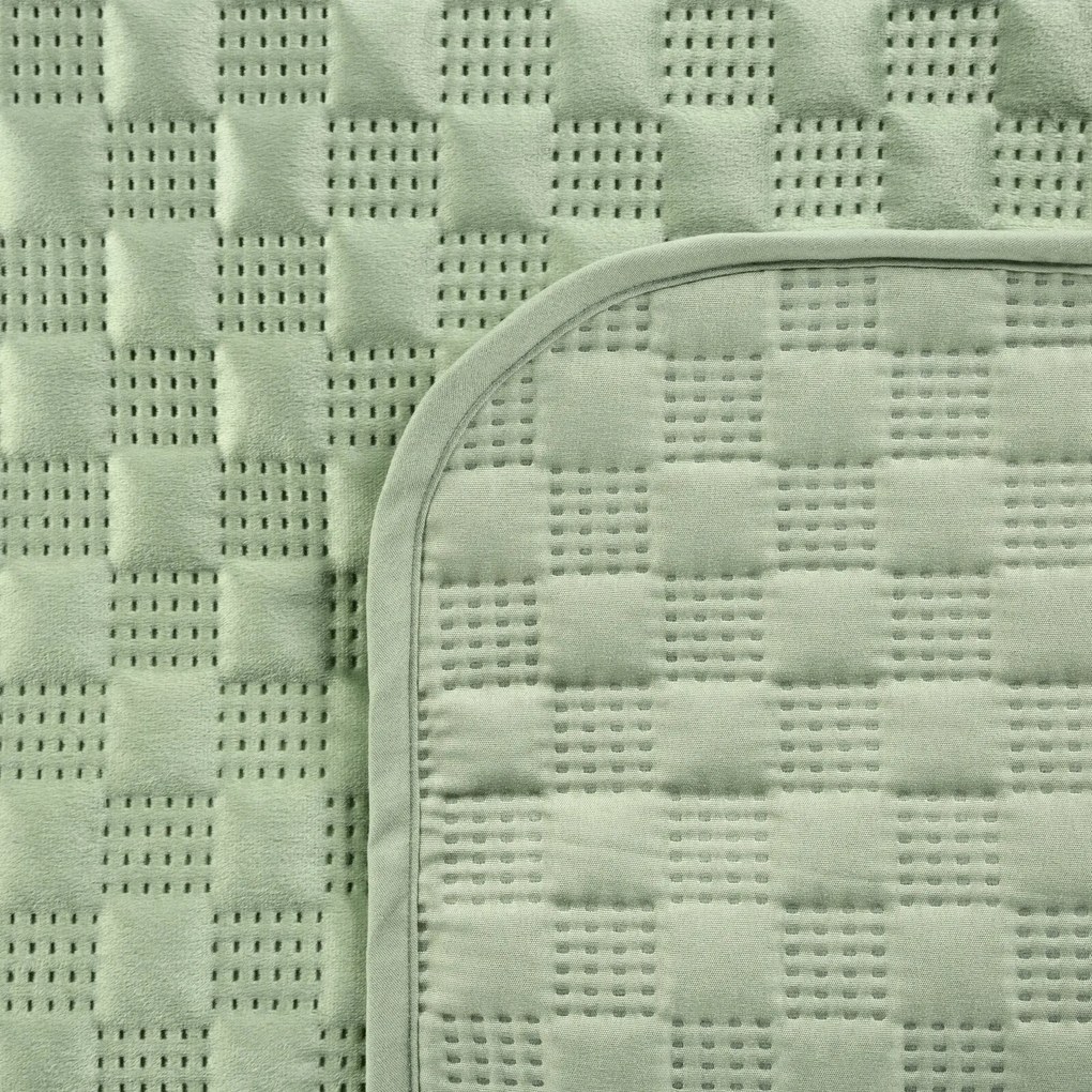 PREHOZ NA POSTEĽ SOFIA4 170X210 CM SVETLOZELENÝ