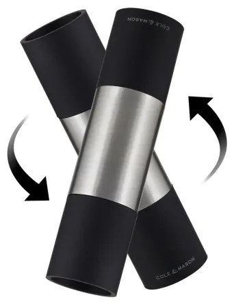 Cole&Mason - Mlynček na korenie 2v1 CLEVEDON DUO 19,8 cm