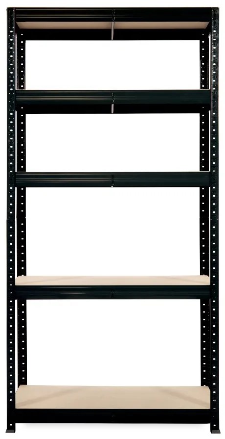 Trestles Policový regál 1800x1000x600mm, nosnosť 2000kg Farba: čierna RH6010-5-9005