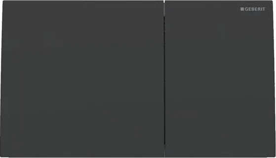 Geberit 115.622.14.1 - Splachovacie tlačidlo Sigma70 25x14,6 cm, matné čierne