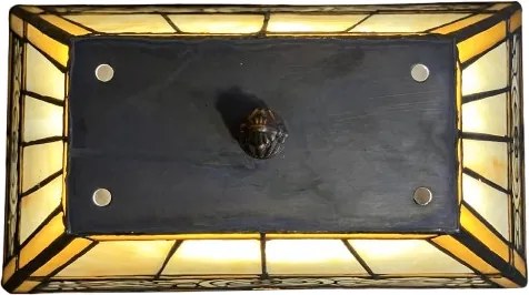 Dizajn lampa Tiffany štýl svietidlo DECOLAMP SISSI 45*Ø28*16