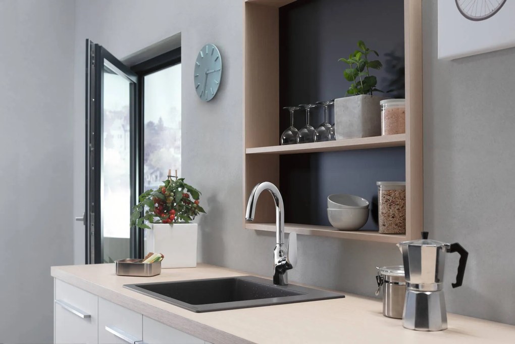 Hansgrohe Focus M42, drezová batéria M421-H220, chrómová, HAN-71802000