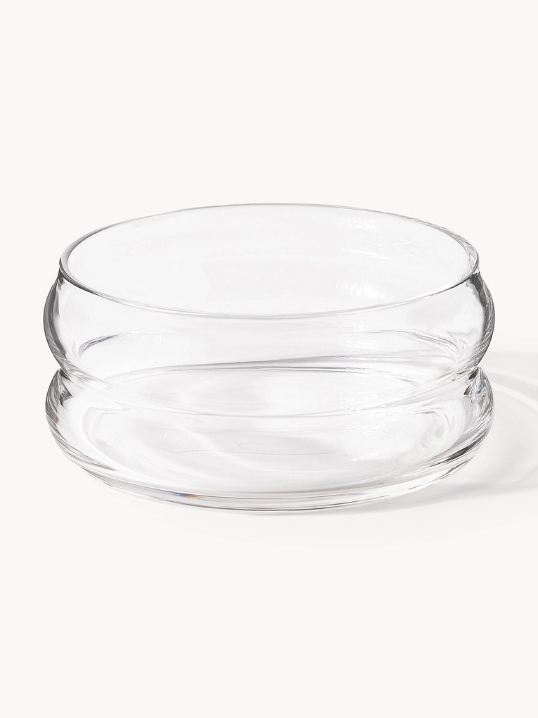 Ručne fúkané sklenené misky Bubbly, 4 ks