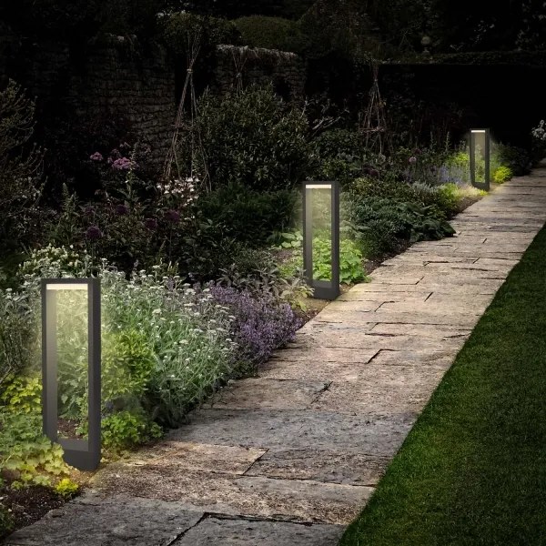 Brilagi-LED Vonkajšia lampa RAGUSA LED/7W/230V 3000/4000/6000K antrac. IP54 50 cm