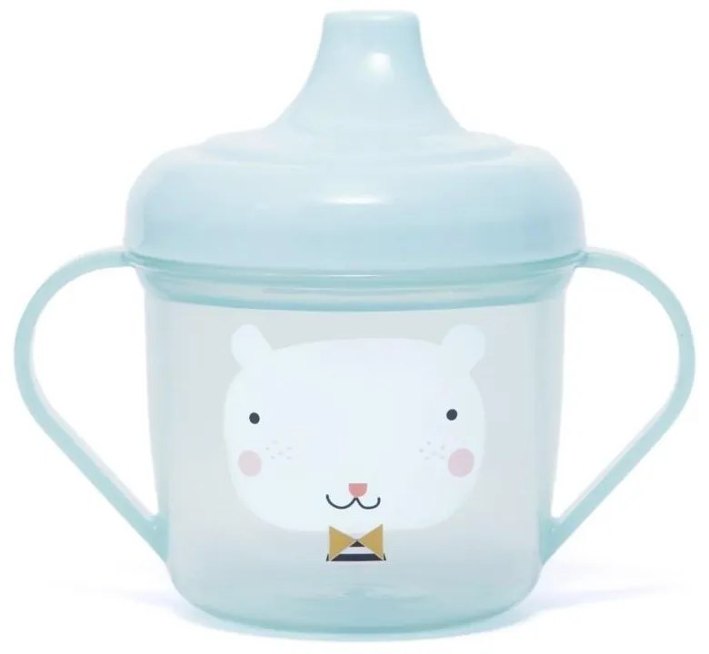 PETIT MONKEY Trénovací hrnček Bear blue