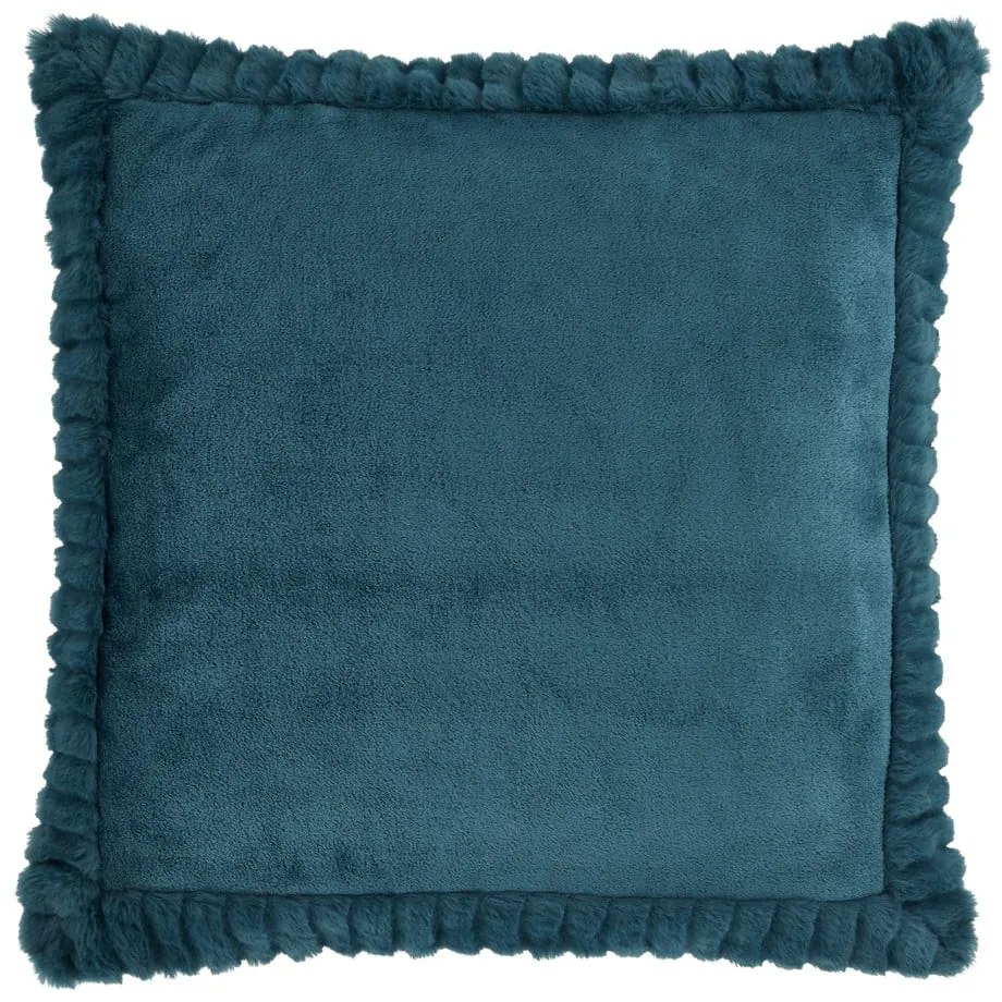 Dekoračný vankúš 55x55 cm Velvet and Faux Fur - Catherine Lansfield