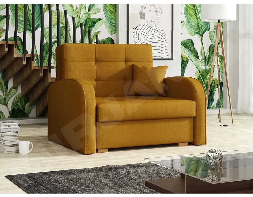 Kreslo Clivia Gold I, Dostupné poťahy: Aragon 03