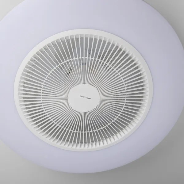 Brilagi - LED Stmievateľné svietidlo s ventilátorom AURA LED/38W/230V biela + DO