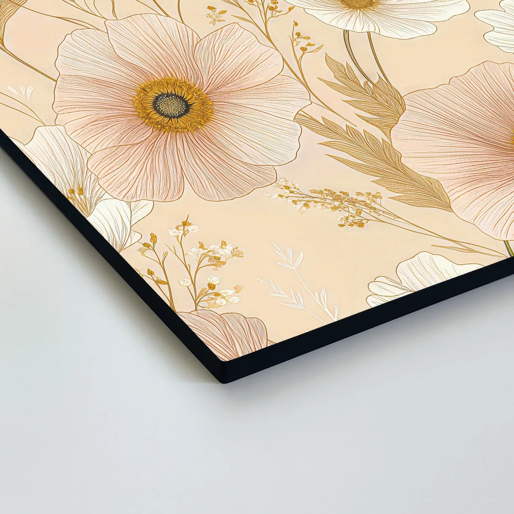 DUBLEZ | Kvetinový obraz do spálne - Ružový sen anemone