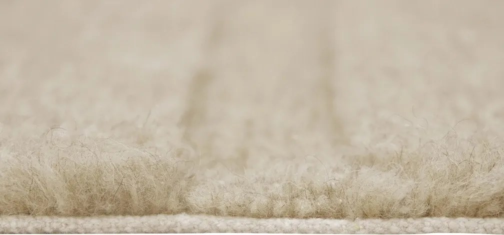 Lorena Canals, DOPREDAJ: 120x170 cm Vlněný koberec Steppe - Sheep Beige, 120x170, béžová, chodba / predsieň