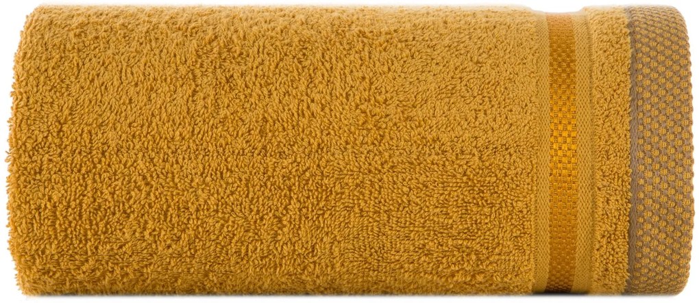 FROTÉ UTERÁK ABBIE 100X150 CM TMAVOŽLTÁ