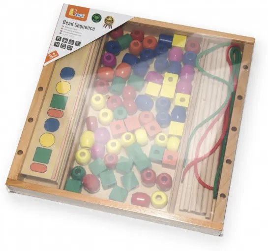 Edukačná hra Viga 56182 logické korálky