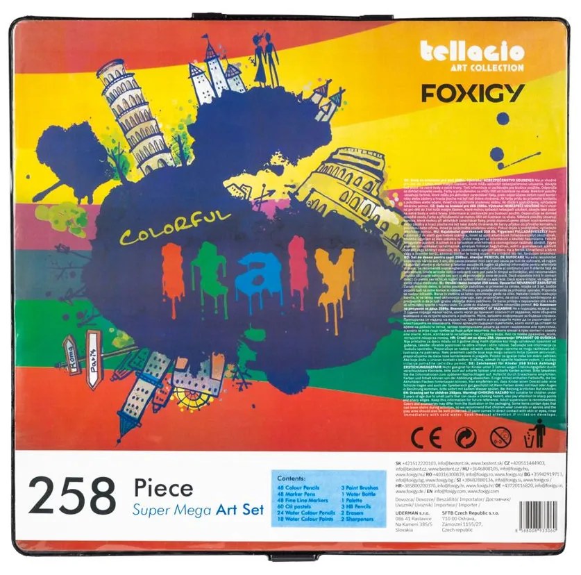 Foxigy Sada na maľovanie pre deti 258ks