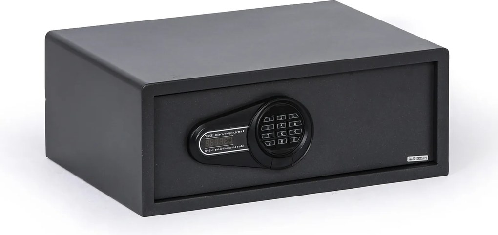 Hotelový trezor na notebook s elektronickým zámkom, 200 x 508 x 370 mm