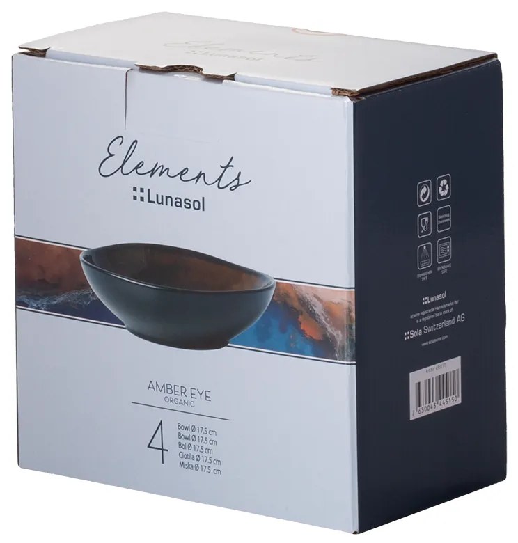 Set misiek 4 ks - Elements Amber Eye Organic - 493191