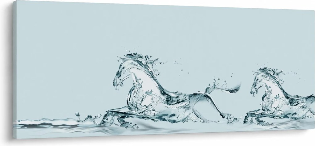 Obraz - Kone z kvapiek vody (120x50 cm)