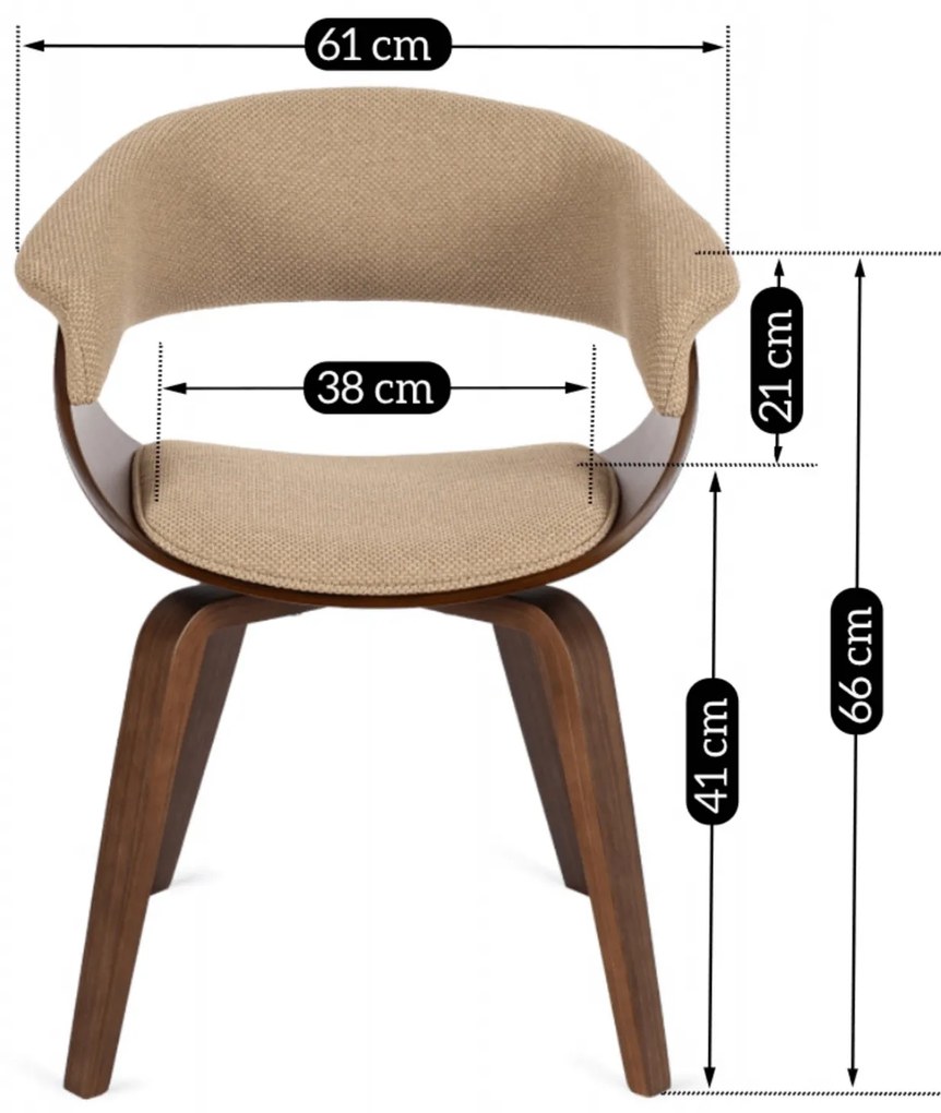 PROXIMA.store - Čalúnená stolička GARY FARBA: zelená