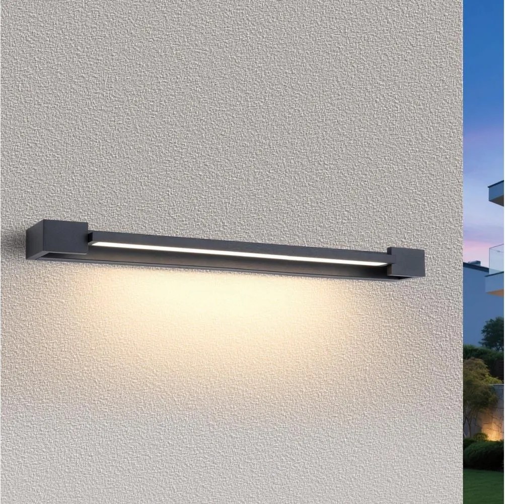 Brilagi - LED vonkajšie nástenné svietidlo AQUA LINE LED/24W/230V 90 cm IP44 antracit CRI 90