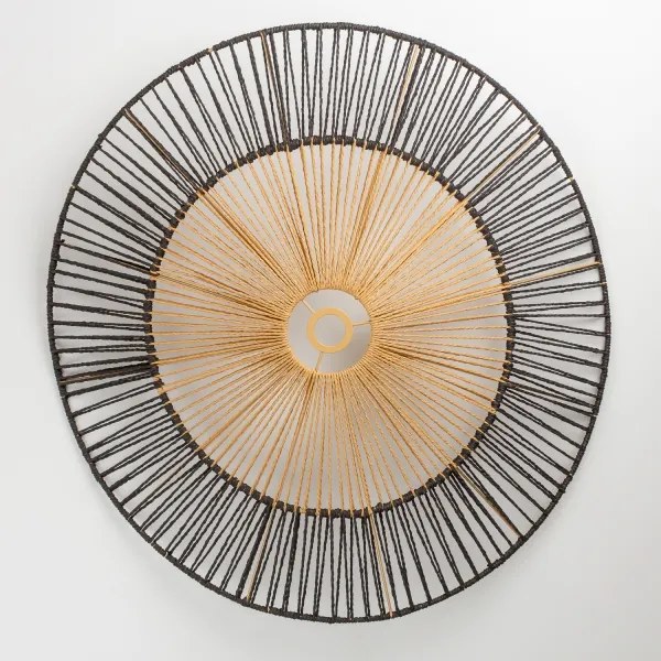 Univerzálne tienidlo KERIA pr. 50 cm hnedé/čierne