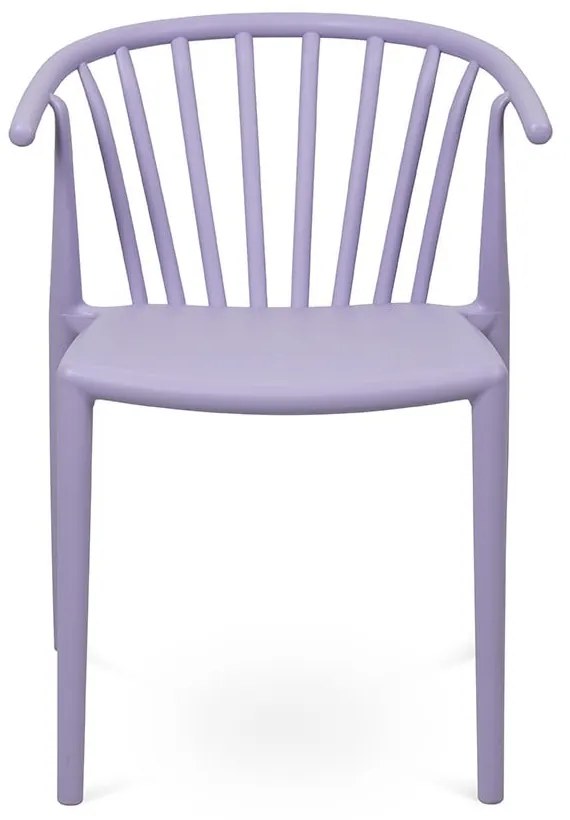 Plastová záhradná stolička v levanduľovej farbe Capri – Bonami Essentials