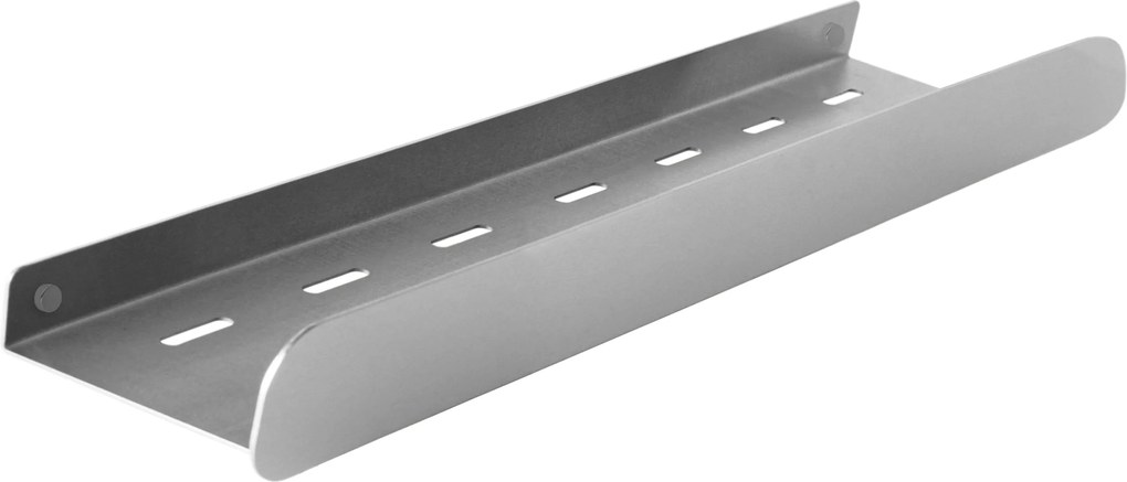 Rea Rea, kúpeľňová polica 45cm, SF03, brúsená oceľ, REA-47002