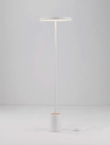 Moderná stojaca lampa Ophelia Biela